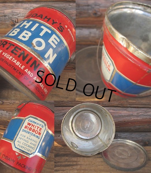 画像3: Vintage Tin Can / WHITE RIBBON (PJ509)   (3)
