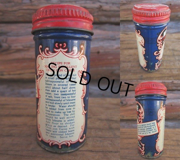 画像3: Vintage MEXENE Chili Powder Can (PJ518) (3)