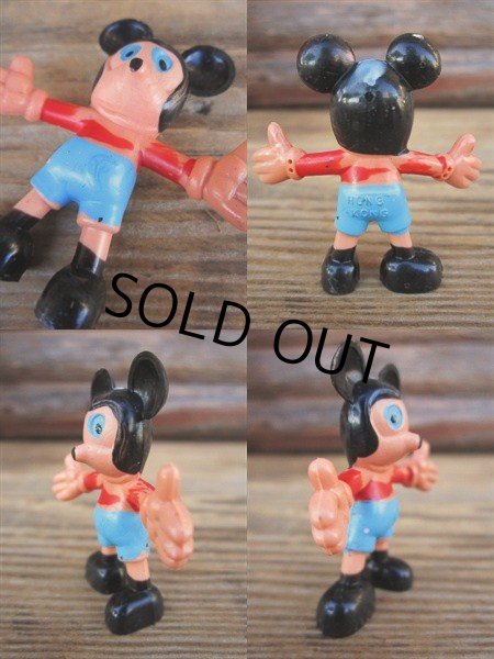 画像2: Vintage Disney Bendable Figure / Mickey (PJ525) (2)