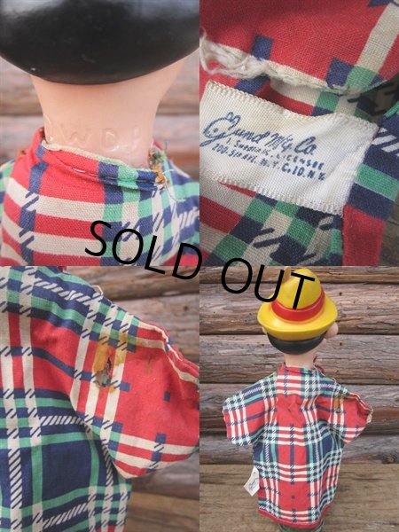 画像3: 60s Vintage Puppet Doll GUND Pinocchio (PJ530) (3)