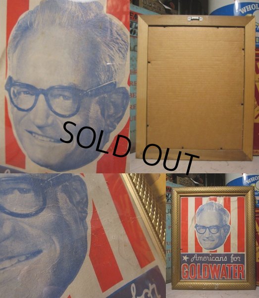 画像3: Vintage BM Goldwater Poster Flame (PJ563)  (3)