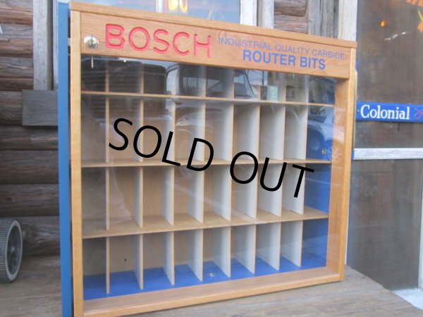 画像1: Vintage BOSCH Store Display Cabinet (PJ573) (1)