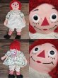 画像2: Vintage Raggedy Anne Rug Doll 47cm (PJ594) (2)