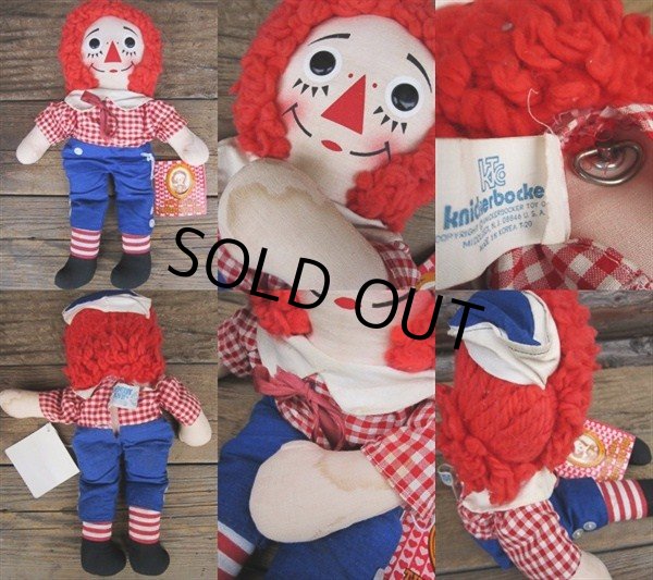 画像3: Vintage Raggedy Anne&Andy / Rug Doll Set #A (PJ598) (3)