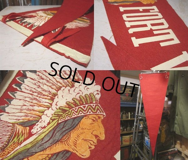 画像2: Vintage Souvenir Pennant / FORT WAYNE IND (PJ637) (2)