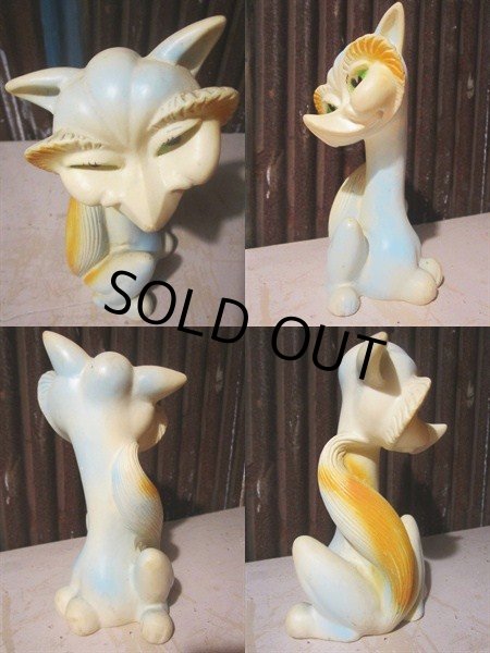 画像2: Vintage Rubber Doll Fox #B (PJ645) (2)