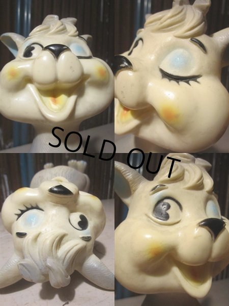 画像3: Vintage Rubber Doll Wink Cat (PJ659) (3)