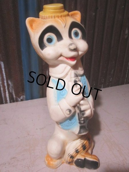 画像1: Vintage Rubber Doll Clarinets Racoon (PJ662) (1)