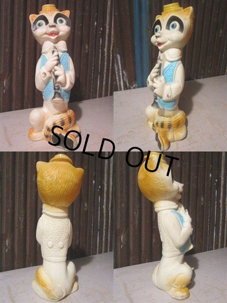 画像2: Vintage Rubber Doll Clarinets Racoon (PJ662) (2)