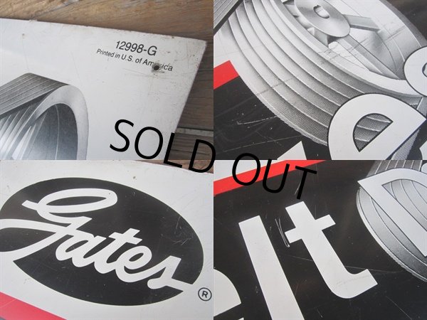 画像2: Vintage Gates Belt Drives Sign (PJ664)  (2)
