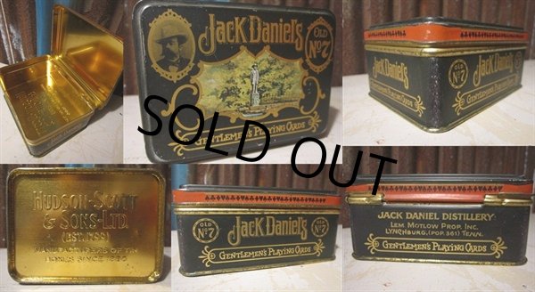 画像3: Vintage Jack Daniel's Playing Cards W/Tin Case (PJ679) (3)