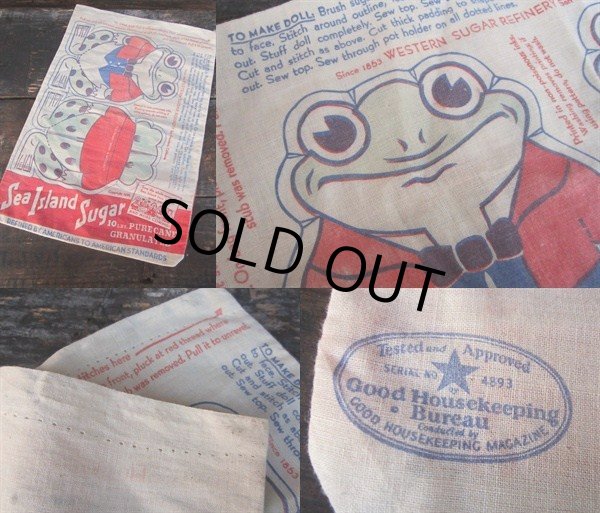 画像2: Vintage Sea Island Sugar Bag (PJ711) (2)