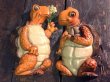 画像1: 70s Vintage Turtles Wall Deco Set (PJ779)  (1)