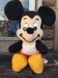 画像1: Vintage Mickey Plush Doll 40cm (PJ783)  (1)