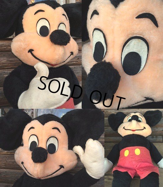 画像2: Vintage Mickey Plush Doll 100cm (PJ782)  (2)