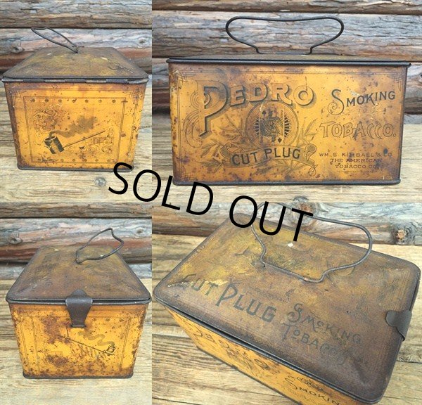 画像2: Vintage Tobacco Can / Pedro Cut Plug  (PJ786) (2)