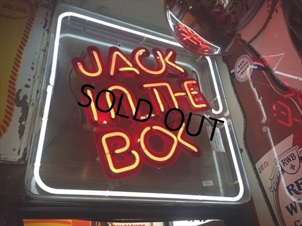 画像1: Vinatge JACK IN THE BOX Neon Sign (PJ795)  (1)