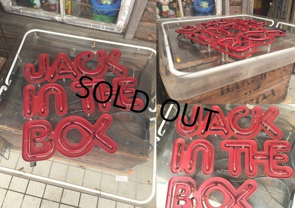 画像3: Vinatge JACK IN THE BOX Neon Sign (PJ795)  (3)