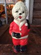 画像1: Vintage Rubber Doll /Santa Dog (PJ803） (1)