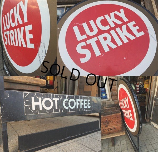 画像2: Large!! Vintage Lucky Strike Store Display  (PJ814)  (2)