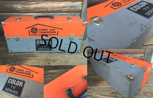 画像2: Vintage GE  Service Repair Caddy Case #A (PJ816)  (2)