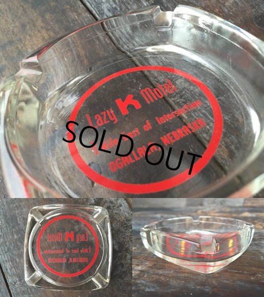 画像2: Vintage Motel Ashtray Lazy K Motel  (PJ858)  (2)
