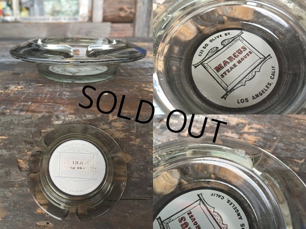 画像2: Vintage Restaurant Ashtray MARCUS STEAK HOUSE  (PJ853)  (2)