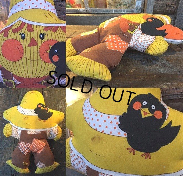 画像2: 70s Vintage Scarecrow Pillow Doll (PJ915) (2)