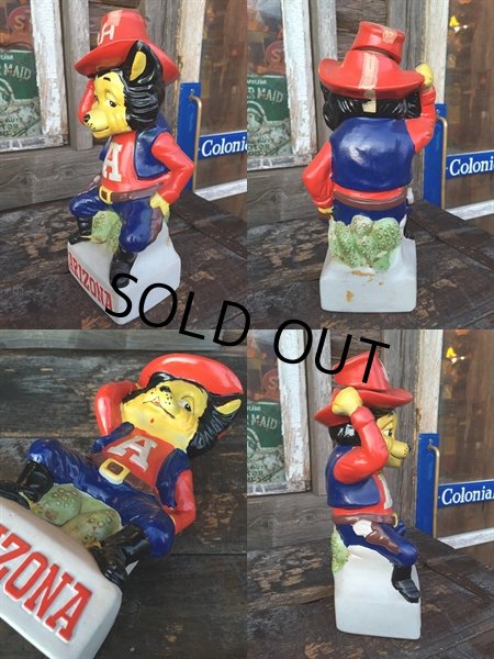 画像2: Vintage Decanter Ceramarte Arizona Wolf (PJ931)  (2)