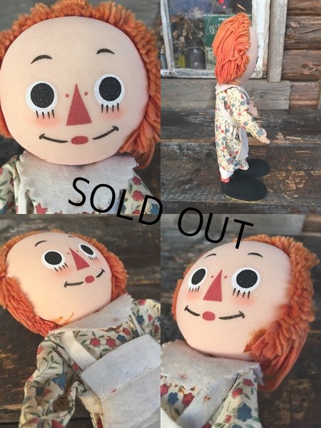 画像3: Vintage Raggedy Anne Doll 23.5cm (PJ950) (3)