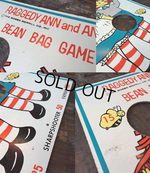 画像2: Vintage Raggedy Ann & Andy Bean Bag Game (PJ942) (2)