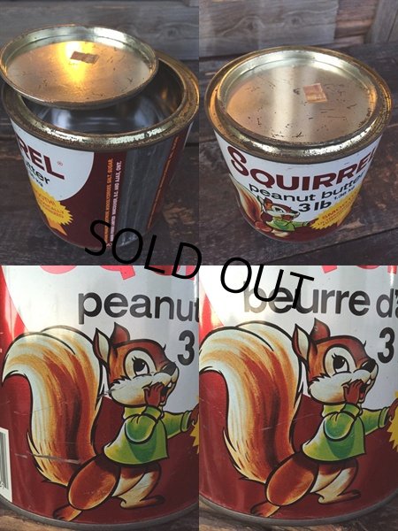 画像3: Vintage Kraft Squirrel Peanut Butter Can (PJ953)  (3)