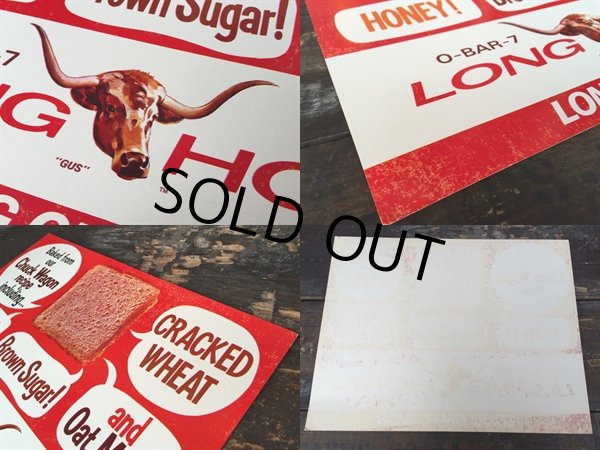 画像2: Vintage Longhorn Bread AD Poster (PJ956) (2)