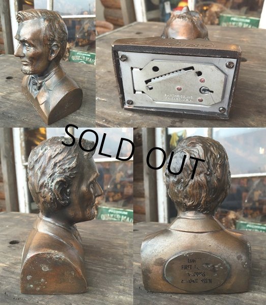 画像2: Vintage Lincoln Metal Bank (AC1132) (2)