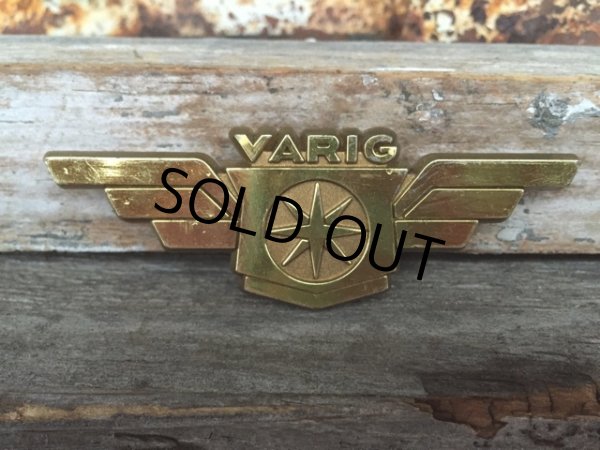 画像1: Vintage VARIG Airline Pilot Wings Badge (DJ21) (1)