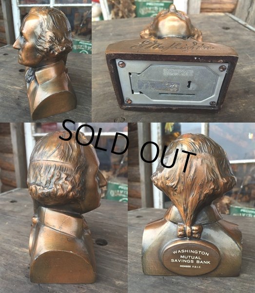画像2: Vintage Washington Metal Bank (AC1131) (2)