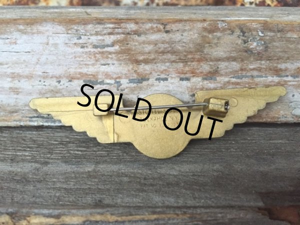 画像2: Vintage DELTA Airline Pilot Wings Badge (DJ23) (2)