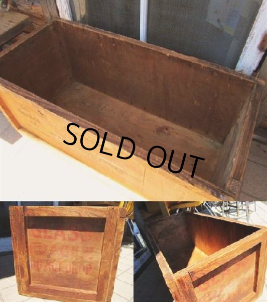 画像2: Vintage U.S GAUGE N.Y Wood Box (DJ32)  (2)