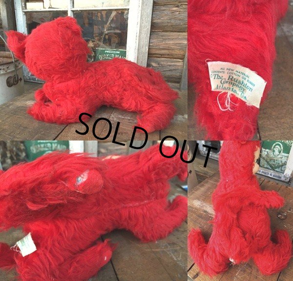 画像3: Vintage Rushton Rubber Face Doll / Sleep Eye Red Kitty (DJ38） (3)