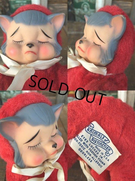 画像3: Vintage Knickerbocker Rubber Face Doll / Craing Kitty (DJ37） (3)