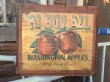 画像1: Vintage Wood HI BUV ALL Fruit Crate Box (DJ43)  (1)