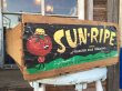 画像1: Vintage Wood SUN-RIPE Tomato Fruit Crate Box (DJ40)  (1)