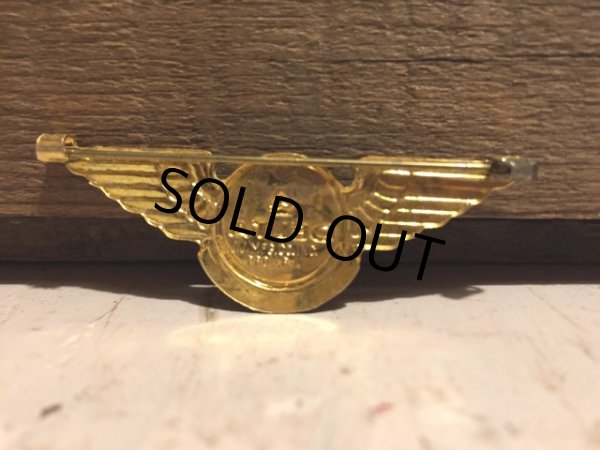 画像2: Vintage DELTA Airline Jr Stewardess Wings Badge (DJ54) (2)