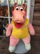 画像1: Vintage Disney Fantasia Hyachinth Hippo Rubber Face Doll (DJ55) (1)