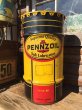 画像1: Vintage Drum Pennzoil 120 lb Oil Can (DJ85) (1)