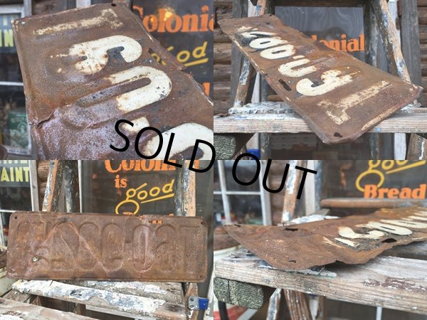 画像2: 20s Vintage Lisence Plate / T60-982  (DJ95） (2)