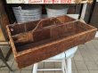 画像1: Vintage Wooden Tool Box (DJ110） (1)