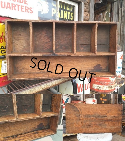 画像2: Vintage Wooden Box (DJ109） (2)