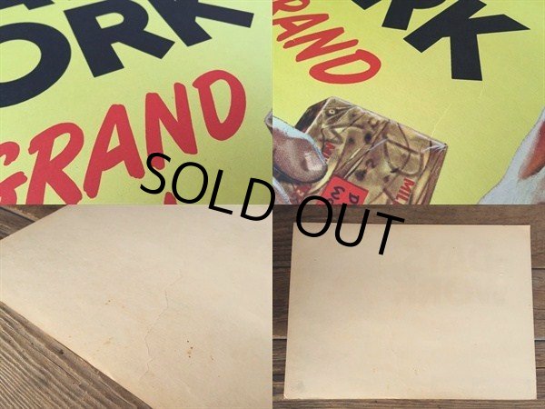 画像3: 40s Vintage CHEWING TOBACCO Card Board Sign (DJ116)  (3)