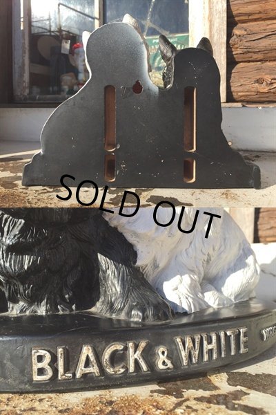 画像3: Vintage Black & White Scotch Whisky Advertising Statue (DJ120)  (3)